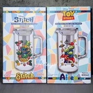 7-11 迪士尼 史迪仔 Stitch 三眼仔 Alien 彩繪 玻璃碗 玻璃水杯 玻璃杯 玻璃碟 鏡子 卡片套 八達通套 餐具 匙羹 叉 彩繪玻璃壺連茶隔 茶壺 茶具 水壺 玻璃壺 Umbrella