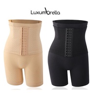 Luxumbrella - Stomach and Thigh Slimming Corset Shorts Model 4 Support Bones 3 Hooks Corset Shapewea