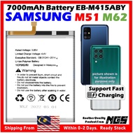 Grade A+ Battery 7000mAh EB-BM415ABY Compatible For SAMSUNG Galaxy M51 M515 / SAMSUNG Galaxy M62 M62