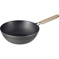 Wahei Freiz EN-013 Enzo Enzo Iron Wok, 11.0 inches (28 cm), Induction Compatible, Gas Frying Pan, Wo