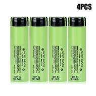 Panasonic แบตเตอรี่ลิเธียม 18650 3.7V 3400MAh NCR18650B ชาร์จซ้ําได้ สําหรับกล้อง นาฬิกา ไฟฉาย ไฟฉาย