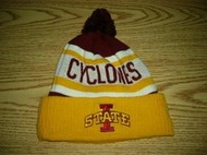 缺貨 NCAA毛帽 NEW ERA Iowa State Cyclones 黃色 酒紅色