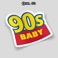 90s Baby Sticker | 90s Retro aesthetic sticker | Cute Stickers | Sticker pack | Waterproof sticker |