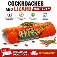Large Lizard Glue Trap Sticky Gecko & Cockroach Trap | Strong Adhesive Cicak Killer Sticker Bait Tra