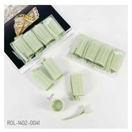 HAIR ROLLER | ADHESIVE HAIR ROLLERS MICA BOXNilon CONTENTS 4 | PREMIUM HAIR ROLLERS CONTAINS 4 PCS