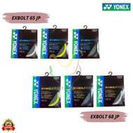 YONEX EXBOLT 65 68 JPN BADMINTON STRINGS EXBOLT 65 68 JAPAN ORIGINAL STRINGS