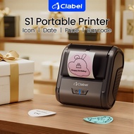 CLABEL S1 3 Inch Label Printer Portable Sticker Printer Wireless Bluetooth Thermal Printer Fast Prin