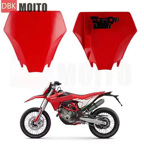 Motorcycle Front Number Plate For GASGAS EC 125 250 300 350F 450F 500F ES 350 MC MX 2024+ Number Pla