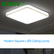 [wssno] White Color Ceiling Lamp Square L-ED Ceiling Lamp AC220-V Kitchen Balcony Porch Modern Panel Light Fixture Led Ceiling Light