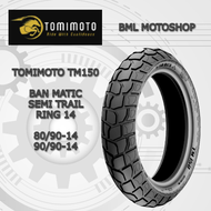 Ban Matic Semi Trail Tubeless 80/90-14 // 90/90-14 // 100/80-14 // 110/80-14 Tomimoto TM150 Ban Rimb