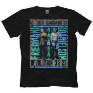 Aew Revolution 2023 - Mjf Vs Bryan Danielson Ironman Match Aew T-Shirt