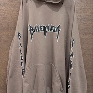 巴黎世家卡其logo帽踢