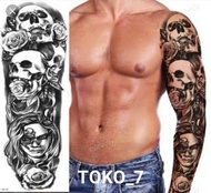 TATO TEMPORARY 3D GRADE A MOTIF TERBARU TAHAN AIR TAHAN LAMA TATO TEMPORER SEPERTI ASLI TATTO TEMPOR