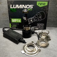 Led Lamp Motorcycle/Car Projector LUMINOSLED MP1S H6 h7 h4 HI LOW mini Projector