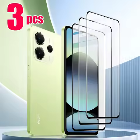 3PCS Tempered Glass For Redmi note 15 15 4G 15 Pro 15 Pro 4G Screen Protector For Redmi Note 15 Pro+
