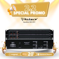 Betavo Professional Equalizer BEQ -231+ | Black & Gold | Sub Out
