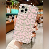 Pink Leopard Print Phone Case For Vivo Y20 Y20S Y20A Y20i Y20T Y20G Y12A Y12S Y11S Y17 Y15 Y13 Y12 Y