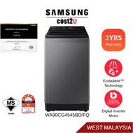 Samsung 9KG Inverter Smart Top Load Washing Machine | WA90CG4545BDFQ  (Mesin Cuci Washer Mesin Basuh