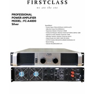 Power AMPLIFIER FIRSTCLASS FC A4800 POWER AMPLIFIER 600watt X2