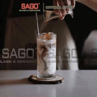 Ocean Connexion Long Drink Glass Cup 350ml, 430ml | Capacity Options, Imported from Thailand