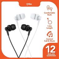 OLIKE E11 Earphone Handset Earphone In-Ear Deep Ultra Super Bass Light Wired Stereo Cable Official O
