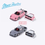 STANCE HUNTERS 1/64 FERRARI F40 LM GREY / PINK