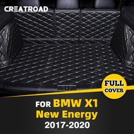 Auto Full Coverage Trunk Mat For BMW X1 New Energy 2017-2020 19 18 Car Boot Cover Pad Cargo Liner In