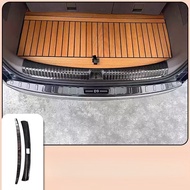 Denza D9 แถบกาบประตู แป้นเหยียบต้อนรับ การ์ดท้ายรถ สแตนเลส ตกแต่งกันชนหลัง อุปกรณ ชุดแต่ง accessorie