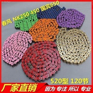 Spring Breeze 250NK/400NK/650NK/TR/G Guobin 650 Motorcycle Color Chain Sign and Oil Seal Chain