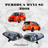 PERODUA MYVI 2008 HEADLAMP ( BLACK ) - ( LH & RH )