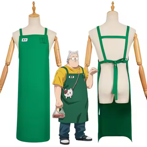 Fantasia Anime SAKAMOTO DAYS Taro Sakamoto Cosplay Costume Disguise for Men Women Apron Roleplay Out