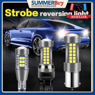 Strobe LED Reversing light T15 T20 1156 W16W P21W W21W Car Light Bulb_White LED