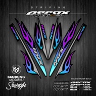 STRIPING AEROX ALL NEW CONNECTED 155 MLK 1/ VVA 2021-2023/ MOTO AEROX 155 NEW AEROX NEW 155/