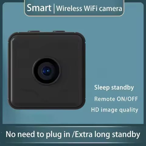 New X9 Mini Camera Wireless WIFI Remote Monitoring Camera, Long Battery Life, Home Camera, No Need t