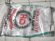 Karung bekas beras transparan 25kg ( isi 20pcs )