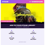 [Steam PC] Cyberpunk 2077 (CP2077) | Full Game Original | Shared Account | 24H Auto Delivery | Offli