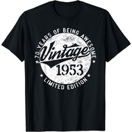 New 70 Year Old Gifts Vintage 1953 Limited Edition 70Th Birthday T-Shirt