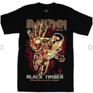 BT39. Black Timber Cotton Tee-shirt - Ironman