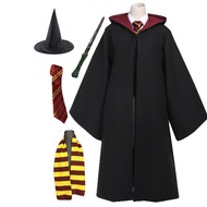 Harry Cloak Clothes Wizard Magic Wand Hat