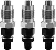 Ovabeyna 16871-53904 Fuel Injector 3Pcs Compatible with Kubota D722 Engine Kubota BX1860 BX1870 BX18