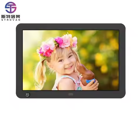 HD 1280x800 8inch Acrylic Electronic Picture Frames Digital Photo Frame Playback Clock MP3 AVI Suppo