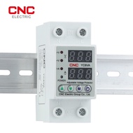 CNC YC6VA Household Rail Adjustable Digital Dual Display Current Limit Overcurrent Protector AC 230V