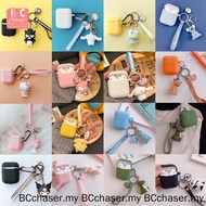 Inpods 12 Wireless Bluetooth headset Cover With Pendant i11 i12 universal TWS 12 Earphone Protective