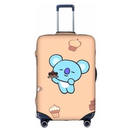 【In Stock】BT21 BTS Washable Travel Luggage Cover Funny Cartoon Suitcase Protector Fits 18-32 Inch Lu
