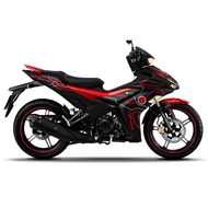 Exciter 155 Boss Sticker Red Black Apido,Team Decal Ex155