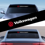 1pcs Car Front Rear Window Sticker Waterproof Sunshade Windshield Decal  For Volkswagen VW Passat B6