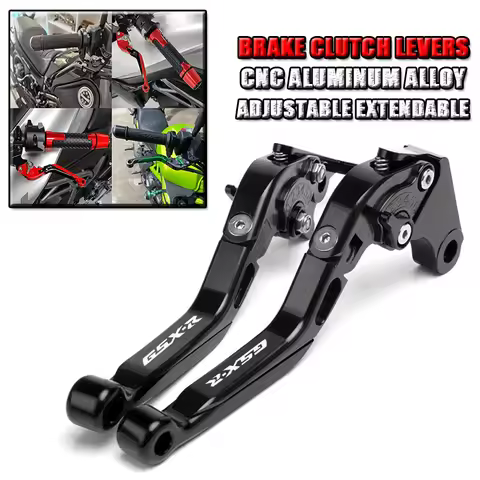 For Suzuki GSXR125/GSXR150 GSX-R 125/150 Clutch Lever Brake Lever Set Foldable Adjustable Handle Lev