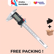 Jangka Sorong Digital Sketmat Sigmat Vernier Caliper Stainless Steel