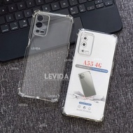 Case Oppo A55 4G Oppo A76 Oppo A96  Softcase Airbag Clear Case bening