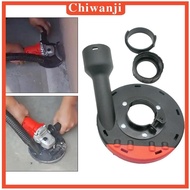 [Chiwanji] Angle Grinder Dust Cover Universal Surface Grinding Shroud 140mm Expert Surface Grinding Dust Shroud for Granite Concrete Stone